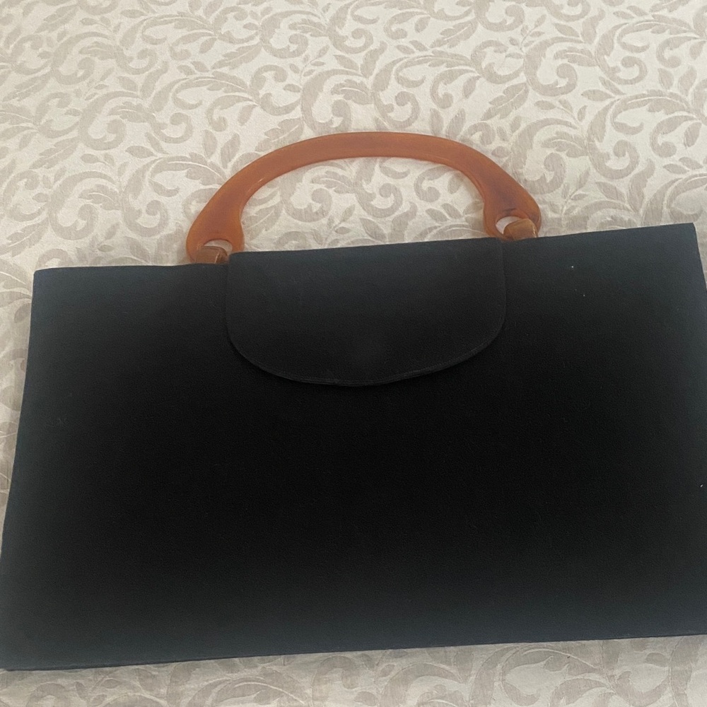 Vintage 50’s Extra Large Lewis Bag With Bakelite Handle